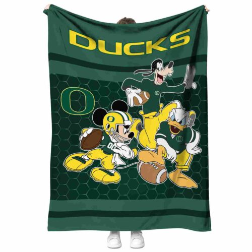 oregon ducks three musketeers green blanket best selling