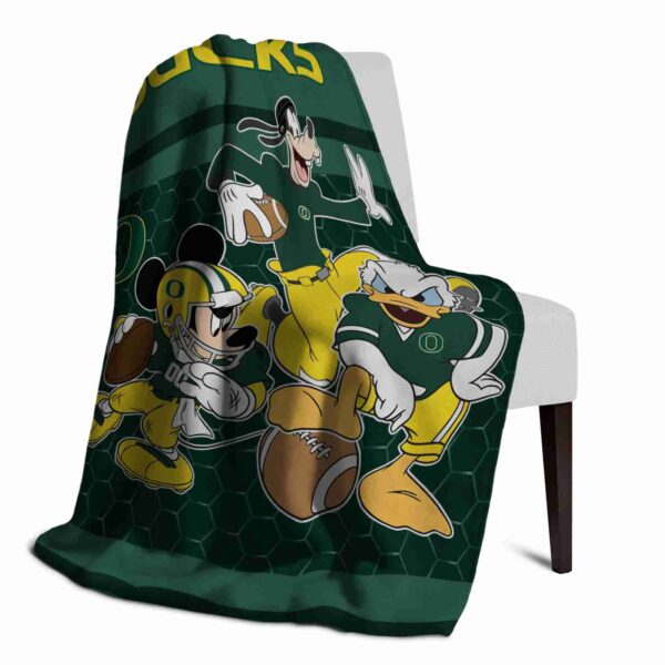oregon ducks three musketeers green blanket top rated