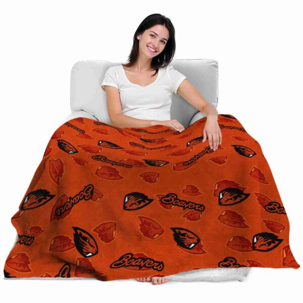 oregon state beavers diehard fans orange blanket latest model