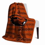 oregon state beavers fan pride orange blanket best selling