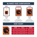 oregon state beavers splatter effect orange blanket trendy
