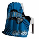 orlando magic diagonal stripes blue blanket top rated