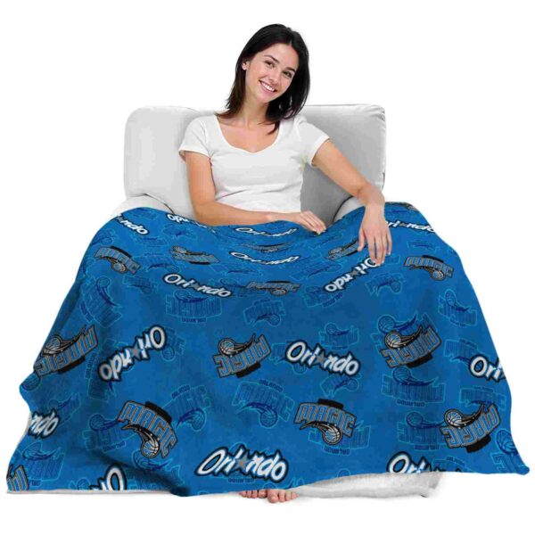 orlando magic diehard fans blue blanket latest model