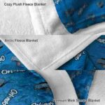 orlando magic diehard fans blue blanket premium grade