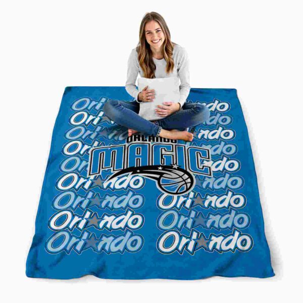 orlando magic fan pride blue blanket high quality