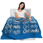 orlando magic fan pride blue blanket latest model