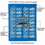 orlando magic fan pride blue blanket new arrival