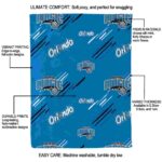 orlando magic fan spirit blue blanket new arrival
