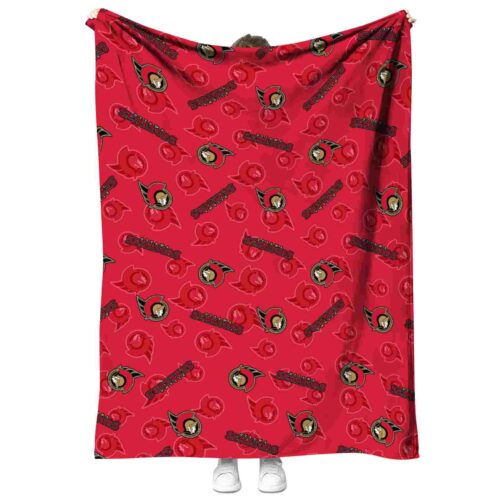 ottawa senators diehard fans red blanket best selling