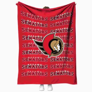 ottawa senators fan pride red blanket best selling