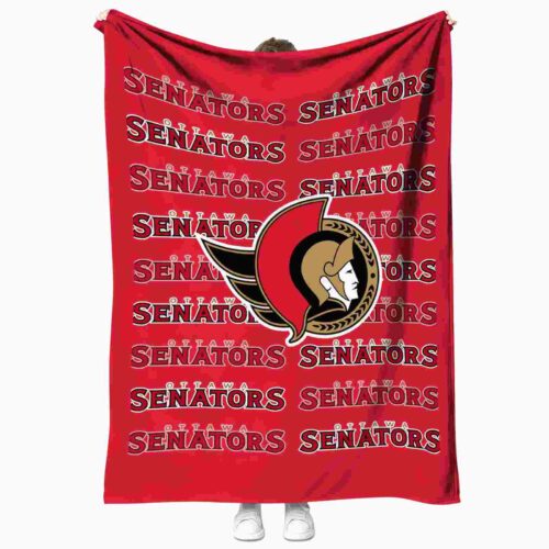 ottawa senators fan pride red blanket best selling