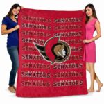ottawa senators fan pride red blanket best selling