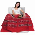 ottawa senators fan pride red blanket best selling