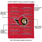 ottawa senators fan pride red blanket best selling