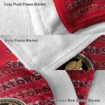 ottawa senators fan pride red blanket best selling
