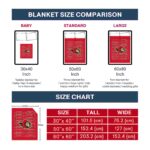 ottawa senators fan pride red blanket best selling
