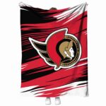 ottawa senators paint streaks red white blanket best selling