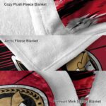 ottawa senators paint streaks red white blanket best selling