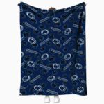 penn state nittany lions diehard fans blue blanket best selling