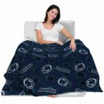 penn state nittany lions diehard fans blue blanket best selling