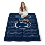 penn state nittany lions fan pride blue blanket high quality