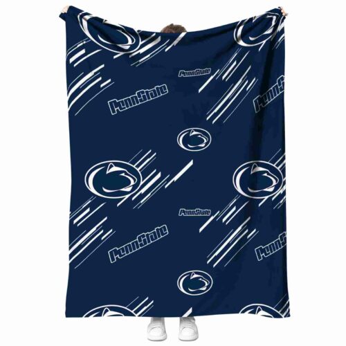 penn state nittany lions fan spirit blue blanket best selling