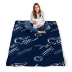 penn state nittany lions fan spirit blue blanket high quality