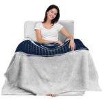 penn state nittany lions gradient dots blue blanket best selling