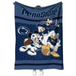 penn state nittany lions three musketeers blue blanket best selling