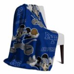 personalized air force falcons mickey blue blanket top rated
