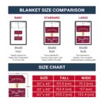 personalized arizona state sun devils grunge texture maroon white blanket best selling