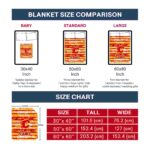 personalized calgary flames floral stripes red white blanket best selling
