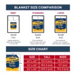 personalized california golden bears grunge streaks blue blanket best selling