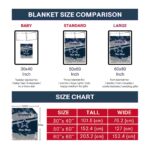 personalized dallas cowboys grunge streaks blue blanket trendy