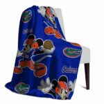personalized florida gators mickey blue blanket top rated