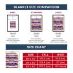 personalized james madison dukes floral stripes purple white blanket best selling