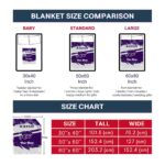 personalized kansas state wildcats grunge streaks purple blanket best selling