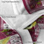 personalized new mexico state aggies baby yoda crimson blanket premium grade