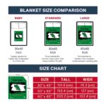 personalized north texas mean green paint strokes green white blanket best selling