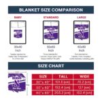 personalized northwestern wildcats grunge streaks purple blanket trendy