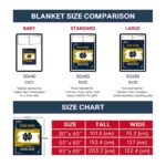 personalized notre dame fighting irish paint strokes navy white blanket best selling