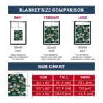 personalized ohio bobcats mickey green blanket trendy