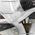 personalized san diego padres grunge texture brown white blanket premium grade