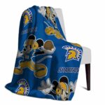 personalized san jose state spartans mickey blue blanket top rated