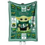 Personalized Saskatchewan Roughriders Baby Yoda Green Blanket 1 personalized saskatchewan roughriders baby yoda green blanket best selling