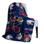 personalized south alabama jaguars mickey blue blanket top rated