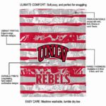 personalized unlv rebels floral stripes red white blanket best selling