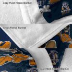 personalized utep miners mickey blue blanket best selling