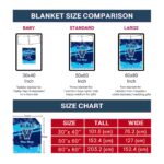 personalized villanova wildcats grunge streaks navy blanket trendy