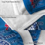 philadelphia 76ers fan pride blue blanket best selling